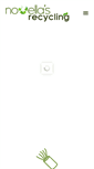 Mobile Screenshot of novellasrecycling.com